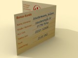 Bonuskarte Kundendaten